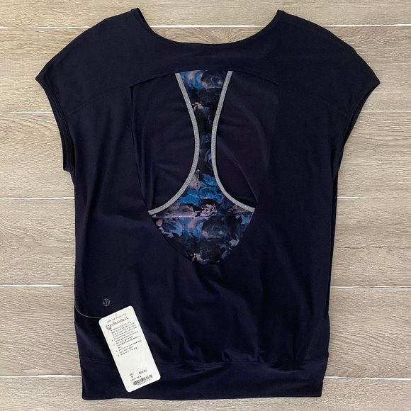 lululemon athletica Tops - Lululemon • If You're Lucky SS • Moody Mirage NWT
